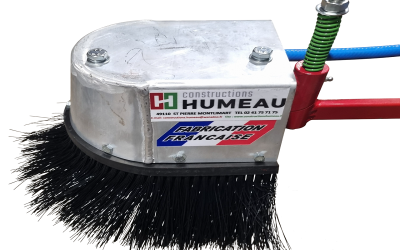 CACHE BROSSE PULVÉRISATION en ALU 250 mm