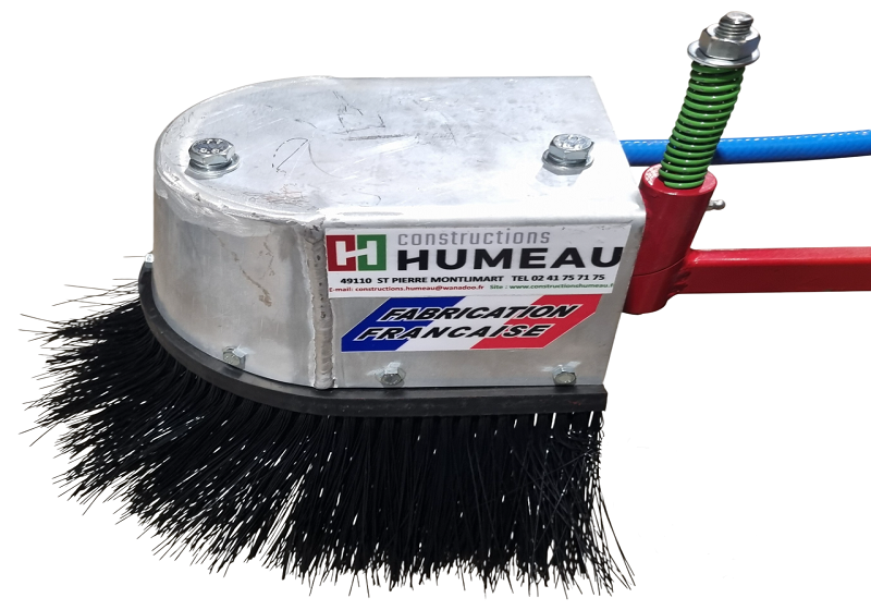 CACHE BROSSE PULVÉRISATION en ALU 250 mm
