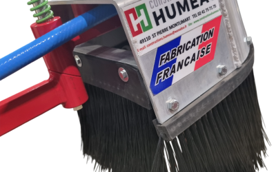 CACHE BROSSE PULVÉRISATION en ALU 250 mm