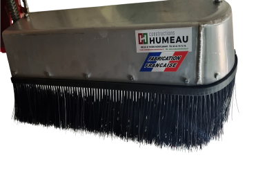 CACHE BROSSE PULVÉRISATION en ALU 700 mm